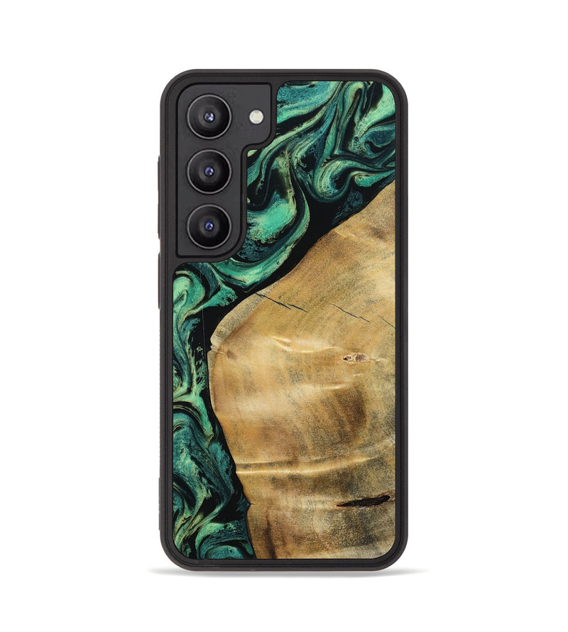 Galaxy S23 Wood Phone Case - Reid (Green, 801054)