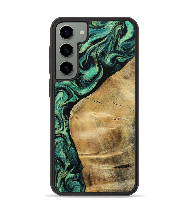 Galaxy S23 Plus Wood Phone Case - Reid (Green, 801054)