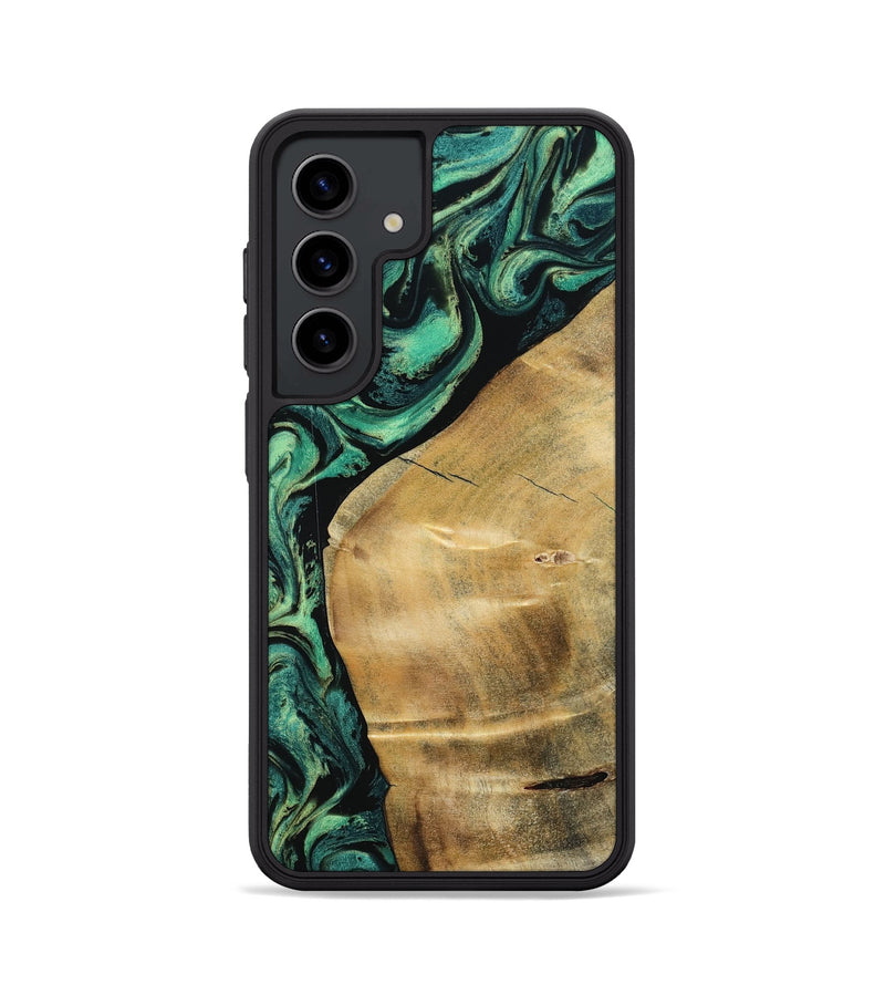Galaxy S24 Wood Phone Case - Reid (Green, 801054)