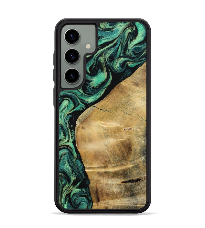 Galaxy S24 Plus Wood Phone Case - Reid (Green, 801054)