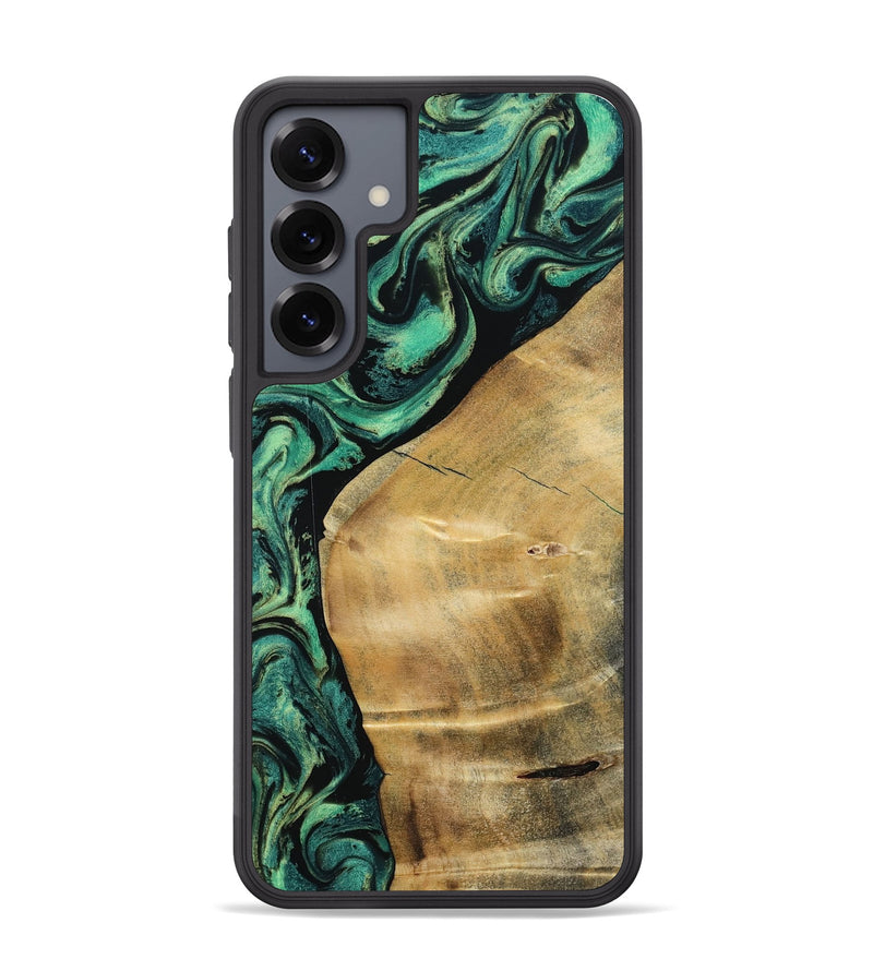 Galaxy S25 Plus Wood Phone Case - Reid (Green, 801054)