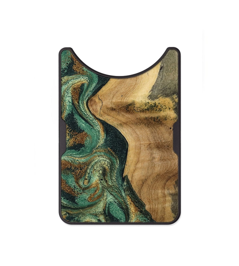 Alloy Wood Wallet - Reign (Green, 801056)