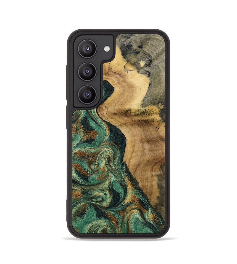 Galaxy S23 Wood Phone Case - Reign (Green, 801056)