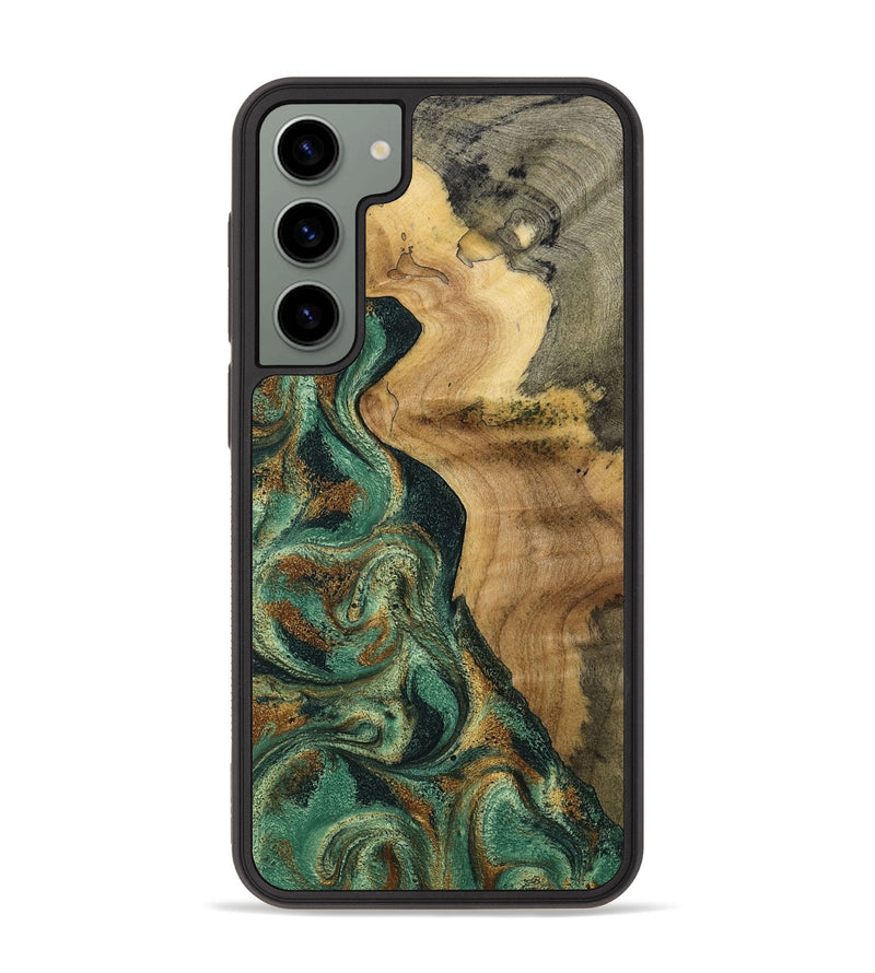 Galaxy S23 Plus Wood Phone Case - Reign (Green, 801056)