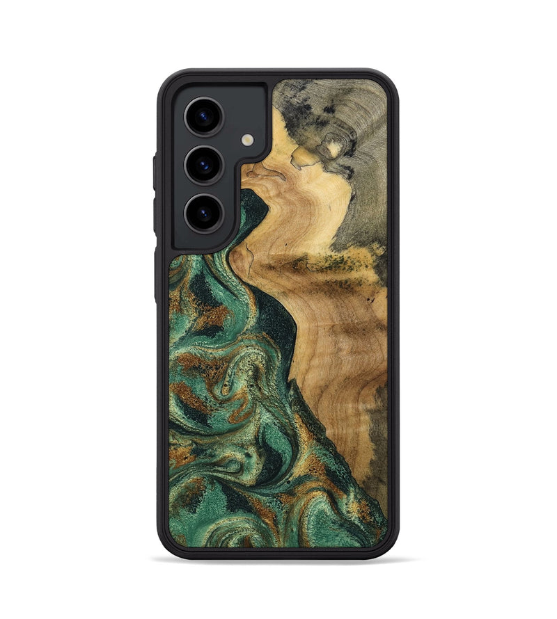 Galaxy S24 Wood Phone Case - Reign (Green, 801056)
