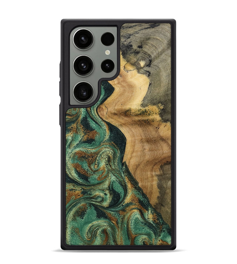 Galaxy S24 Ultra Wood Phone Case - Reign (Green, 801056)