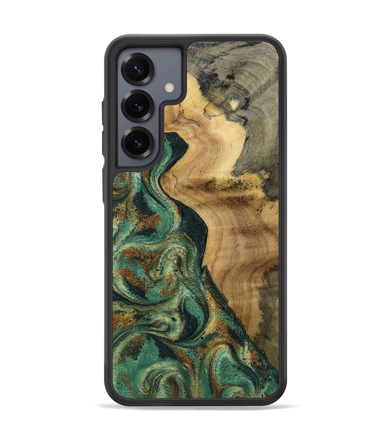 Galaxy S25 Plus Wood Phone Case - Reign (Green, 801056)