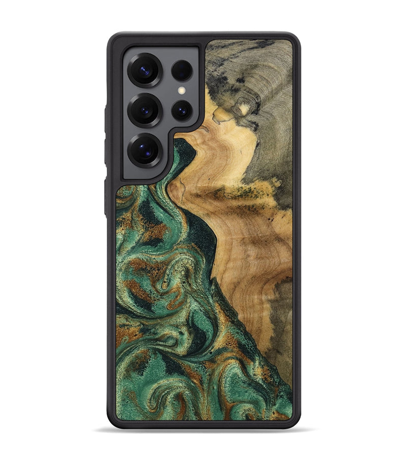 Galaxy S25 Ultra Wood Phone Case - Reign (Green, 801056)