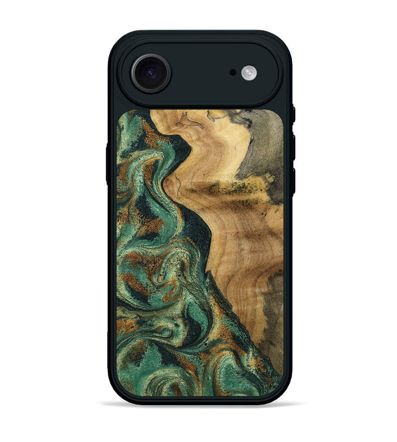 iPhone 17 Air Wood Phone Case - Reign (Green, 801056)