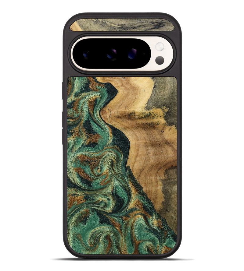 Pixel 10 Pro XL Wood Phone Case - Reign (Green, 801056)