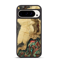 Pixel 9 Wood Phone Case - Leonora (Green, 801057)