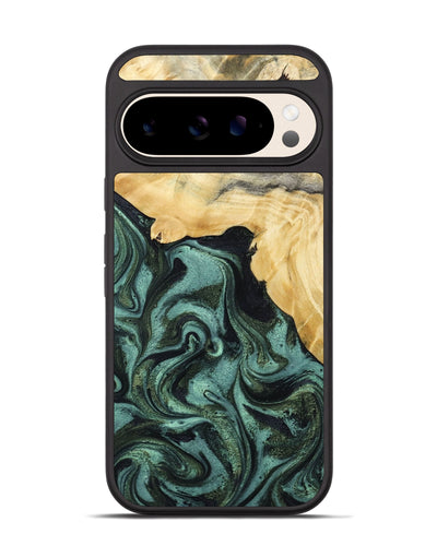 Pixel 10 Wood Phone Case - Brinley (Green, 801058)