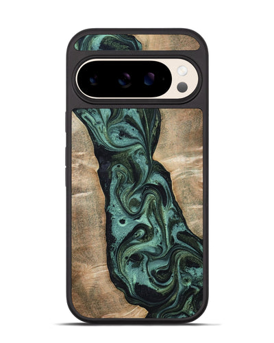 Pixel 10 Wood Phone Case - Yolanda (Green, 801059)
