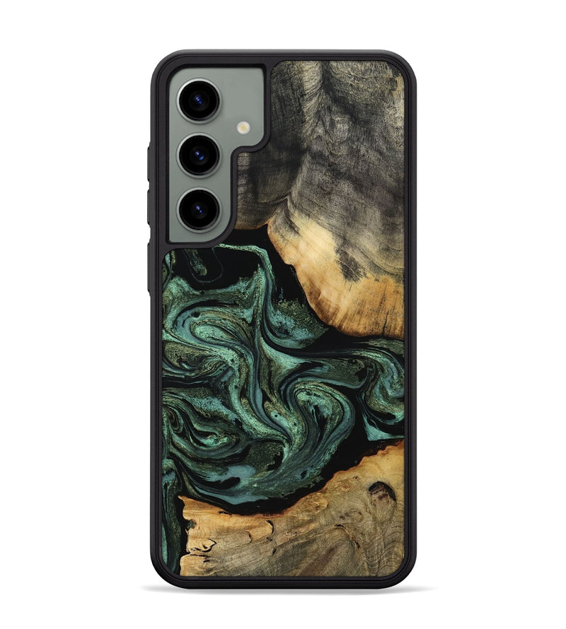 Galaxy S24 Plus Wood Phone Case - Camren (Green, 801060)