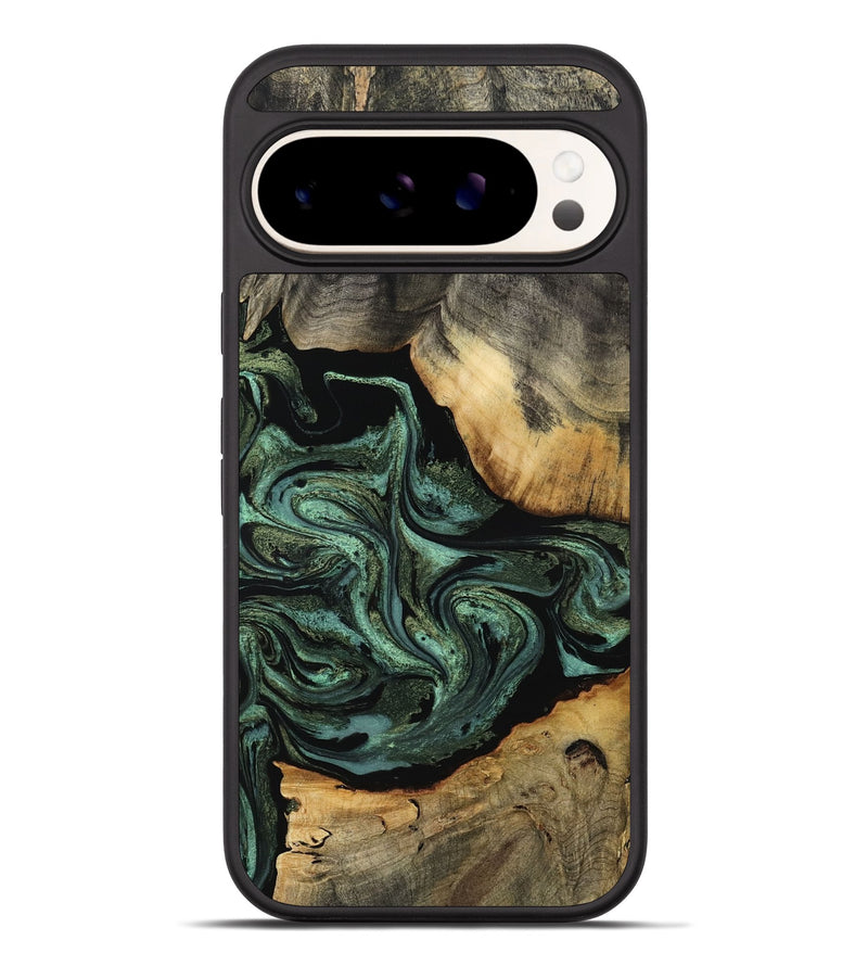 Pixel 10 Pro XL Wood Phone Case - Camren (Green, 801060)