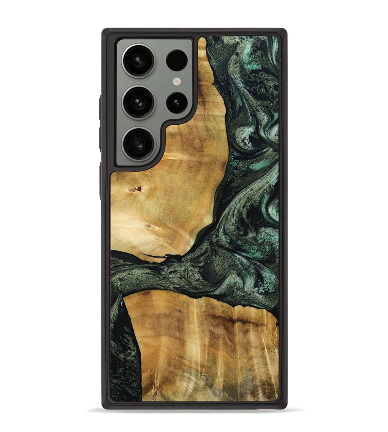 Galaxy S23 Ultra Wood Phone Case - Neriah (Green, 801061)