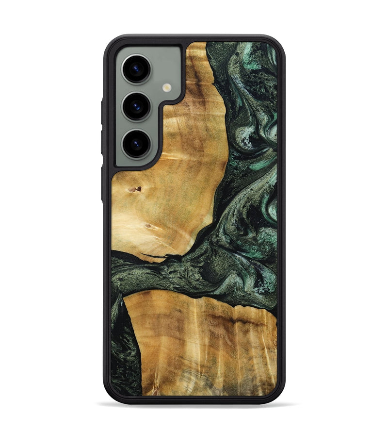 Galaxy S24 Plus Wood Phone Case - Neriah (Green, 801061)