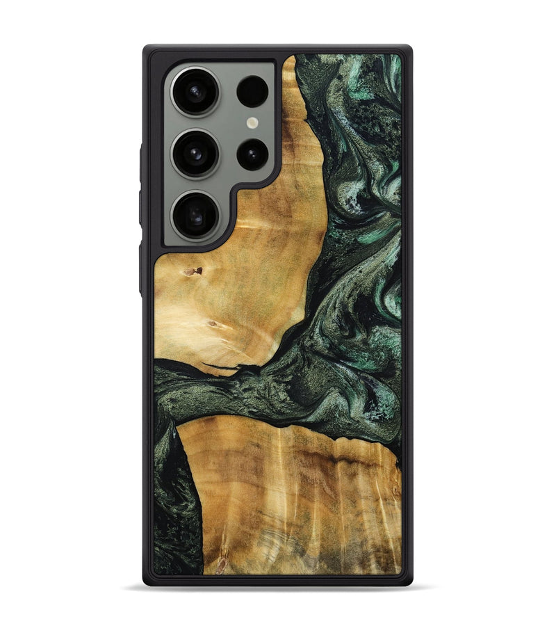 Galaxy S24 Ultra Wood Phone Case - Neriah (Green, 801061)