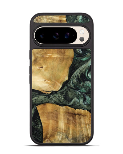 Pixel 10 Wood Phone Case - Neriah (Green, 801061)