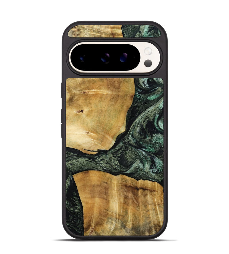 Pixel 9 Pro Wood Phone Case - Neriah (Green, 801061)