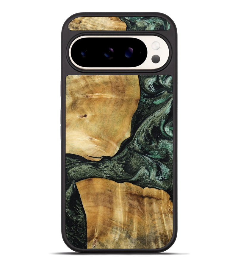 Pixel 9 Pro XL Wood Phone Case - Neriah (Green, 801061)