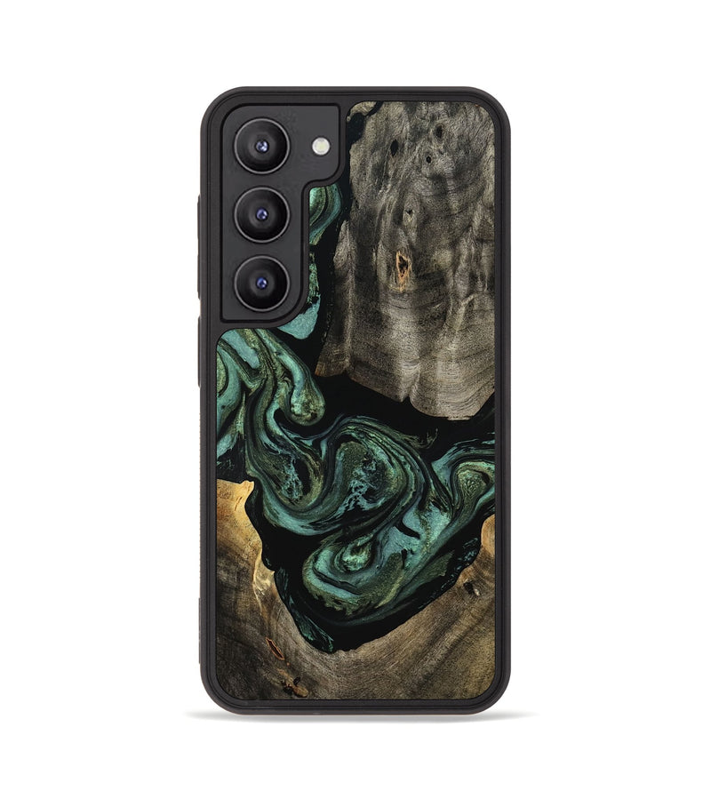 Galaxy S23 Wood Phone Case - Elliot (Green, 801062)