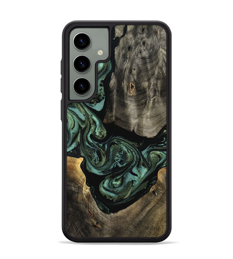 Galaxy S24 Plus Wood Phone Case - Elliot (Green, 801062)