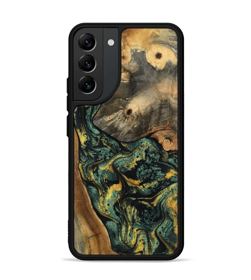 Galaxy S22 Plus Wood Phone Case - Yael (Green, 801063)