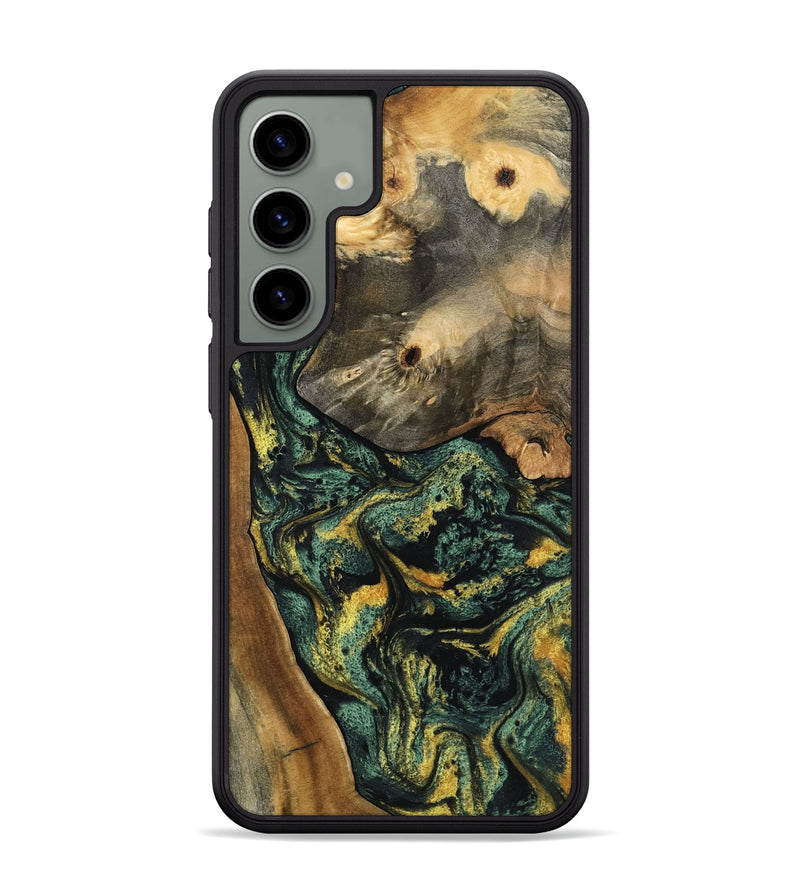 Galaxy S24 Plus Wood Phone Case - Yael (Green, 801063)