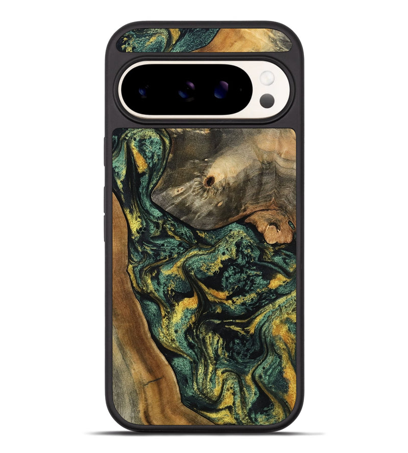 Pixel 9 Pro XL Wood Phone Case - Yael (Green, 801063)