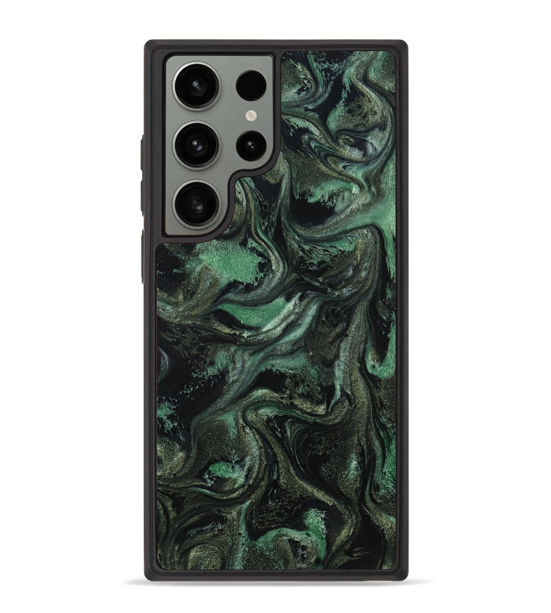 Galaxy S23 Ultra ResinArt Phone Case - Carina (Green, 801064)