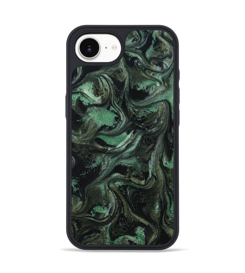 iPhone 16e ResinArt Phone Case - Carina (Green, 801064)