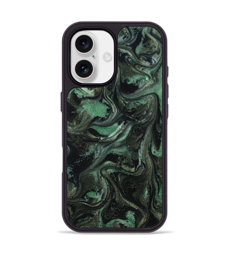iPhone 17 ResinArt Phone Case - Carina (Green, 801064)