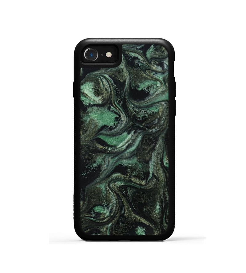 iPhone SE ResinArt Phone Case - Carina (Green, 801064)