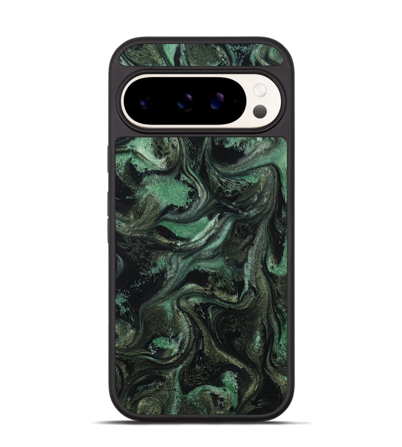 Pixel 9 ResinArt Phone Case - Carina (Green, 801064)