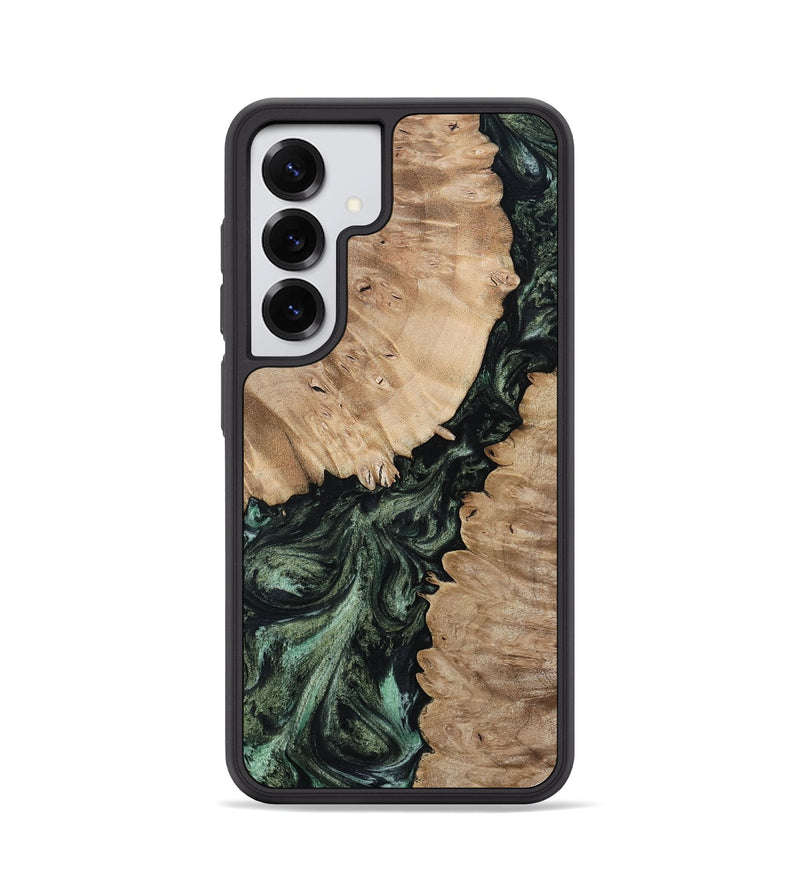 Galaxy S25 Wood Phone Case - Arden (Green, 801065)