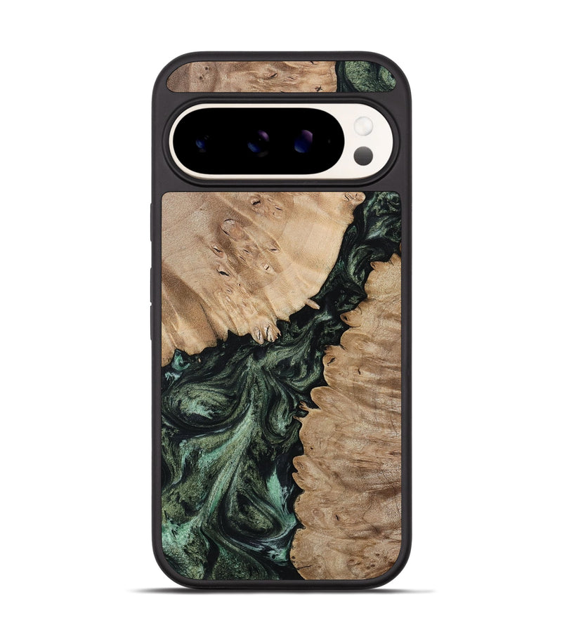 Pixel 9 Wood Phone Case - Arden (Green, 801065)