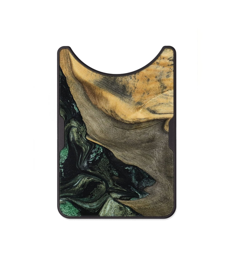 Alloy Wood Wallet - Tabitha (Green, 801066)