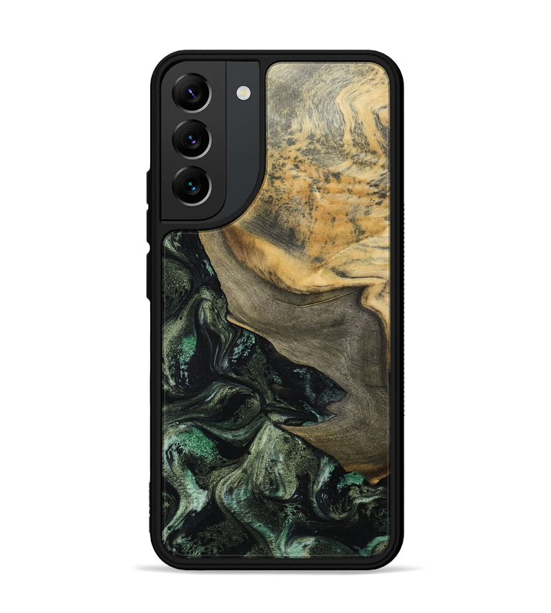 Galaxy S22 Plus Wood Phone Case - Tabitha (Green, 801066)