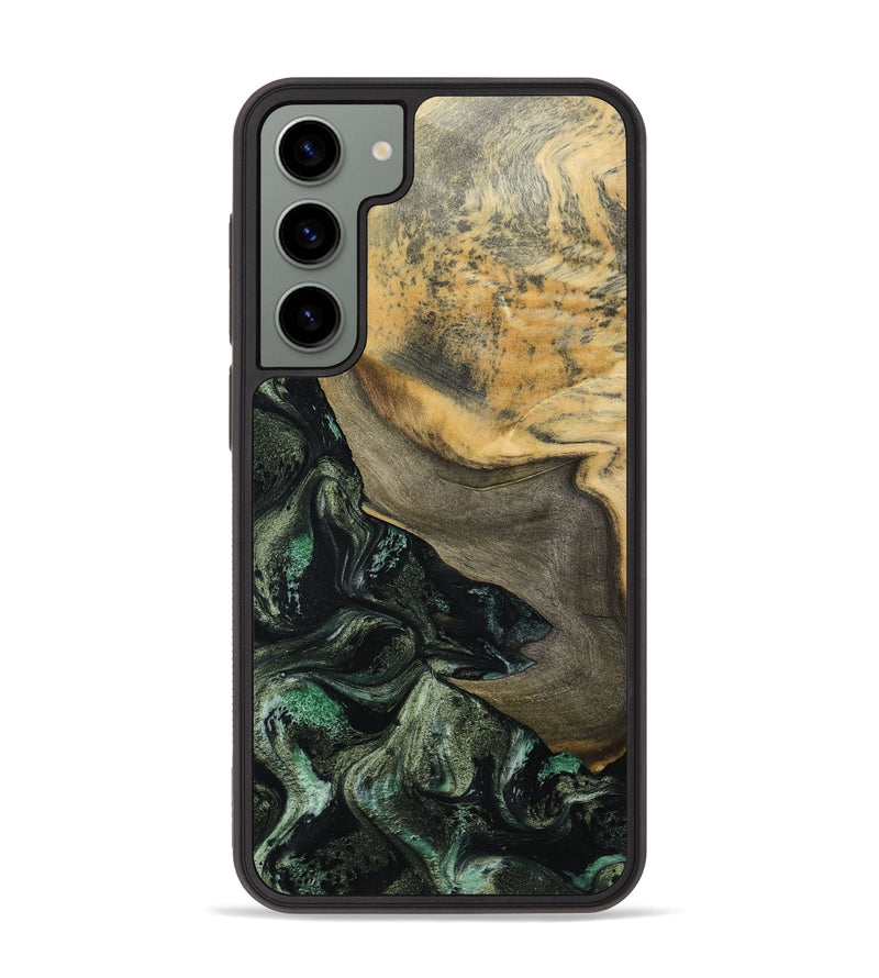 Galaxy S23 Plus Wood Phone Case - Tabitha (Green, 801066)
