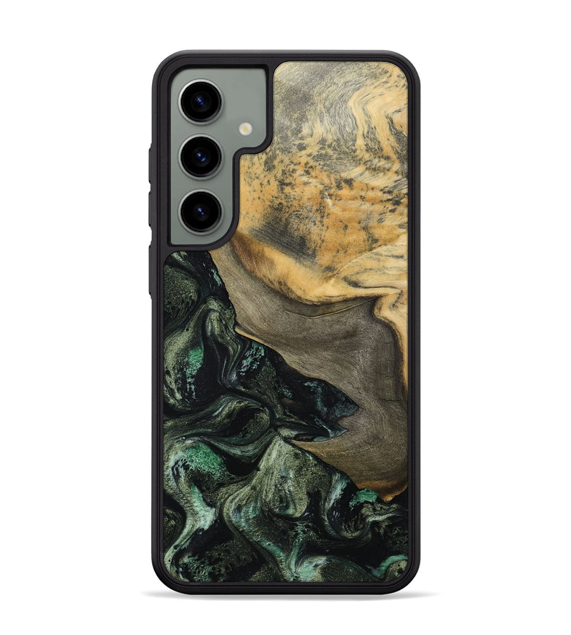 Galaxy S24 Plus Wood Phone Case - Tabitha (Green, 801066)