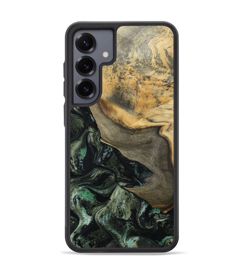 Galaxy S25 Plus Wood Phone Case - Tabitha (Green, 801066)