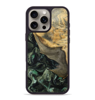 iPhone 16 Pro Max Wood Phone Case - Tabitha (Green, 801066)