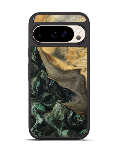 Pixel 10 Wood Phone Case - Tabitha (Green, 801066)