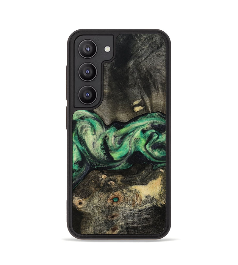 Galaxy S23 Wood Phone Case - Infant (Green, 801067)
