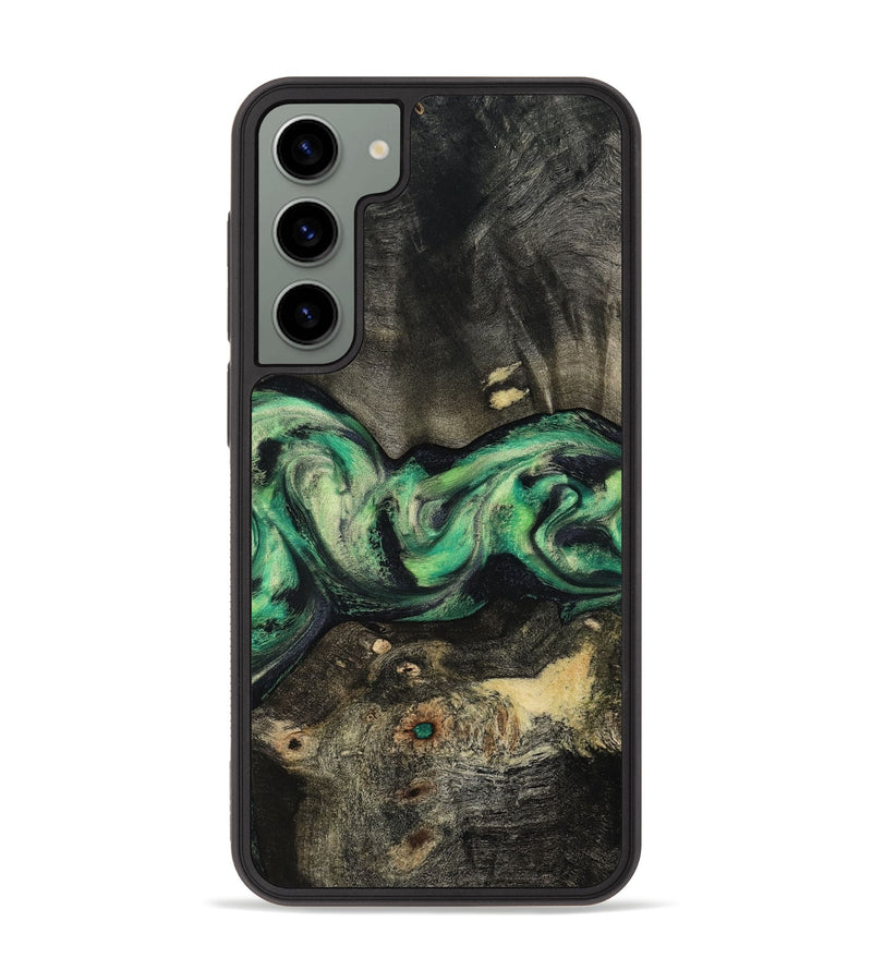 Galaxy S23 Plus Wood Phone Case - Infant (Green, 801067)