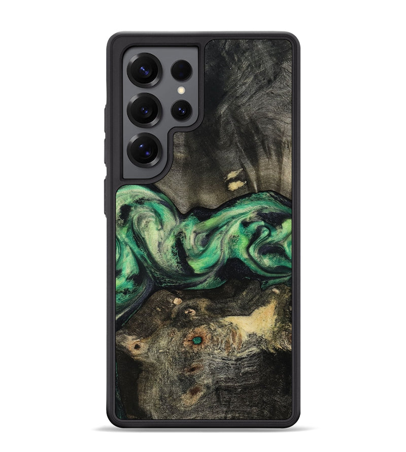 Galaxy S25 Ultra Wood Phone Case - Infant (Green, 801067)