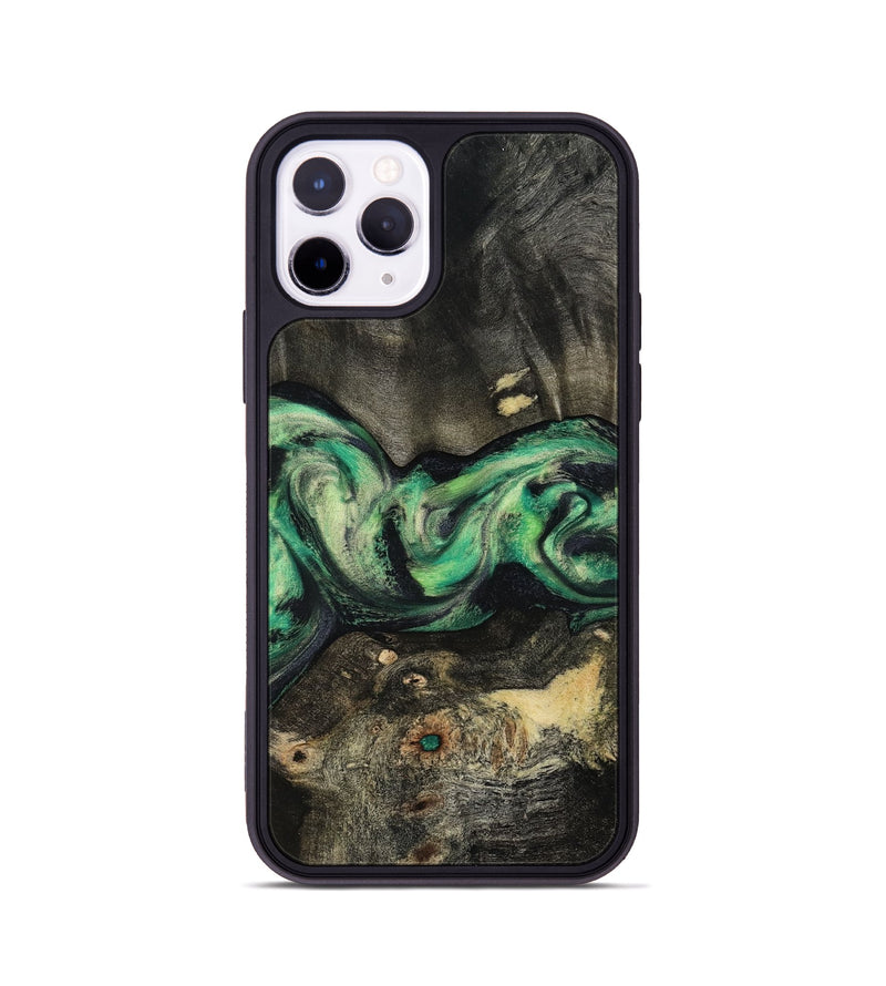iPhone 11 Pro Wood Phone Case - Infant (Green, 801067)