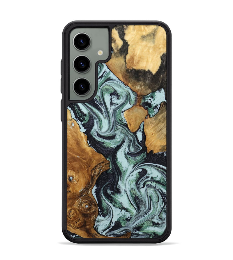 Galaxy S24 Plus Wood Phone Case - Bria (Green, 801068)