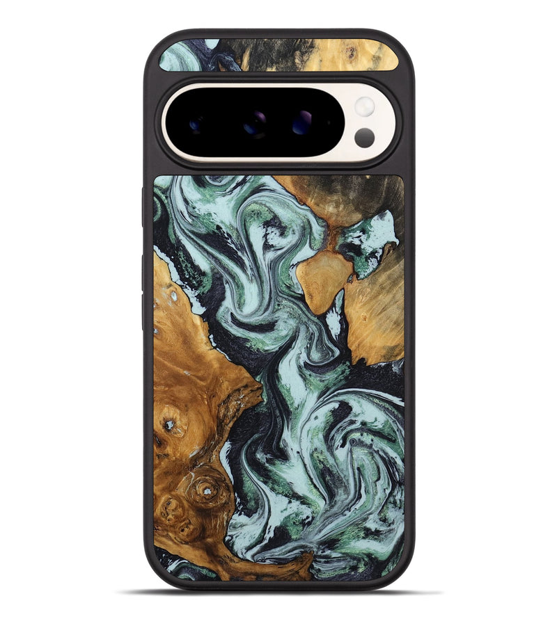 Pixel 9 Pro XL Wood Phone Case - Bria (Green, 801068)